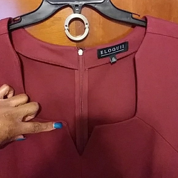 💗FinalSale* Nwt Stunning Eloquii SassySwing dress - Picture 3 of 8